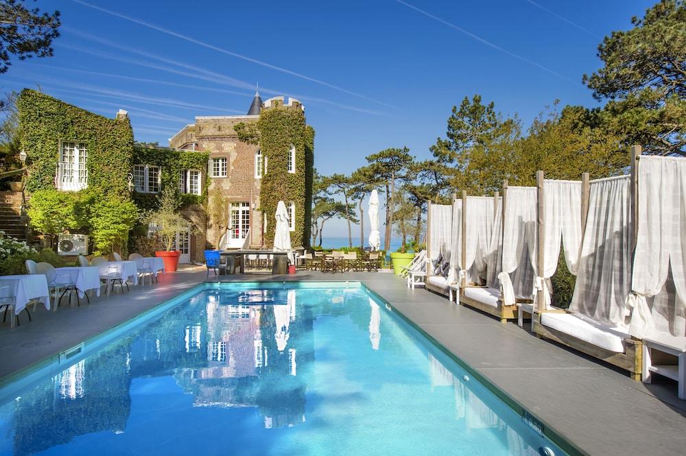 Domaine Saint Clair - Le Donjon Hotel Étretat Kültér fotó