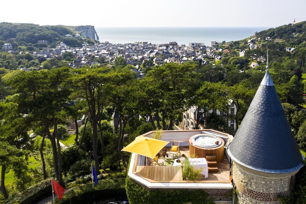 Domaine Saint Clair - Le Donjon Hotel Étretat Kültér fotó
