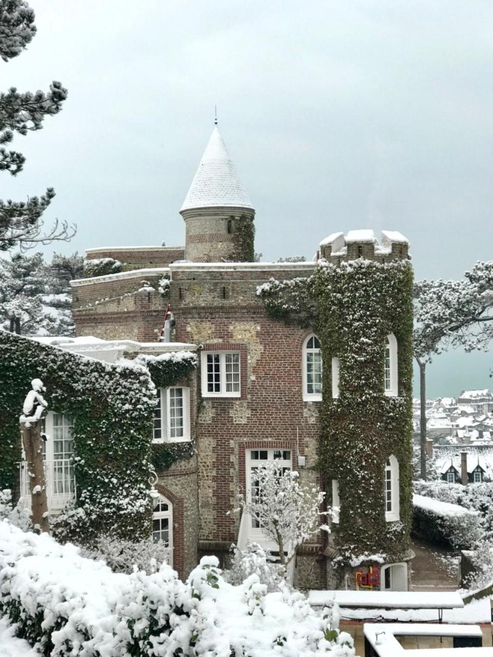Domaine Saint Clair - Le Donjon Hotel Étretat Kültér fotó